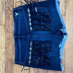 American Eagle Outfitters Blue Denim Shorts